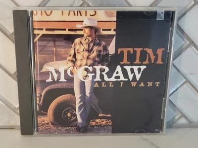 All I Want by Tim Mcgraw (CD, 1995, Curb Records) 02-77800 - Image 1 of 4