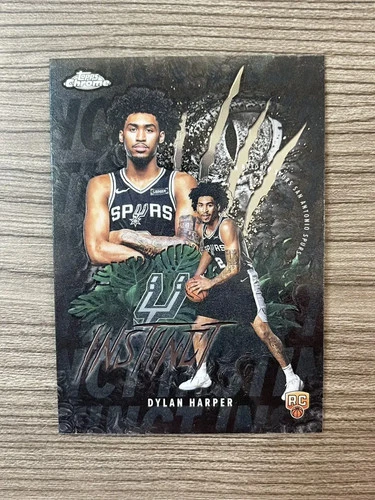 2025-26 Topps Chrome Dylan Harper RC Rated Rookie Instinct #A1 FT78