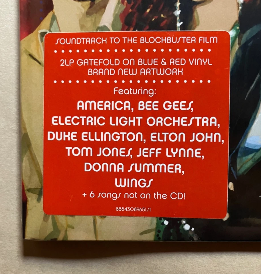 AMERICAN HUSTLE Soundtrack 2LP 2014 RSD 150g Red & Blue Vinyl NEW SEALED / 3,000 - Image 3 of 4