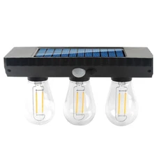 1x Solar Wall Light Outdoor Motion Sensor Light Garden Solar Light 