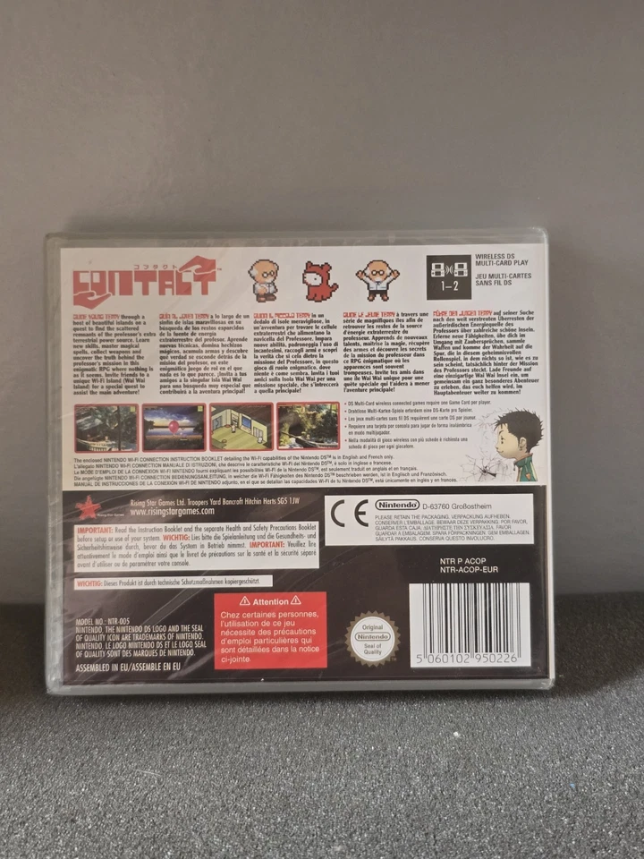 Contact for Nintendo DS - Brand New & Factory Sealed - Very Rare - PAL - Image 2 of 3