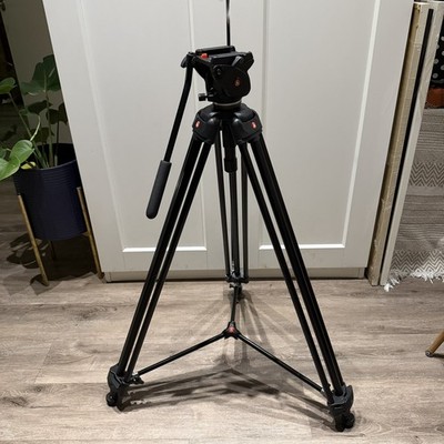 Manfrotto Video Tripod System - 547B Professional Legs & 701HDV Fluid Video Head