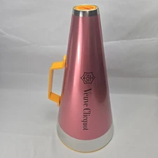 Veuve Clicquot Megaphone Container/ Ice Bucket RARE Read