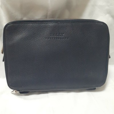 BALLY SWITZERLAND Authentic Luxury Iconic Handtaschen 25×18,5cm Designer Black