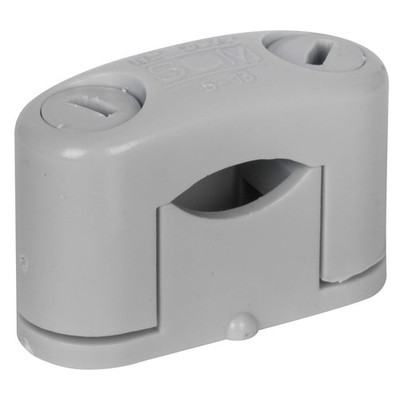 50 pieces SOM cable clamp, gray, halogen-free for cable Ø 6-16 mm-OBO