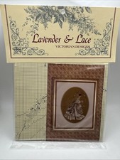 Lavender  Lace Counted Cross Stitch Chart  The Bride  L L9 1990 Chart Only