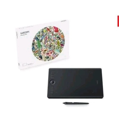 Wacom Intuos Pro Medium Digital Graphic Drawing Tablet - Black