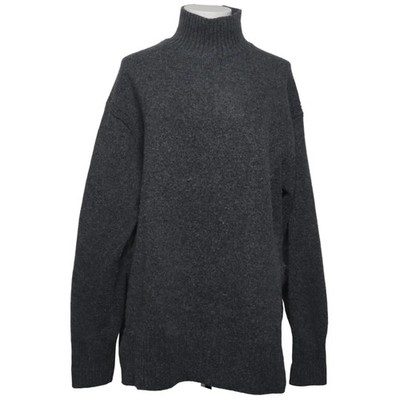 H&M, Rollkragenpullover, Größe: S, Grau, Acryl/Polyester/Wolle, Einfarbig #NhK