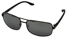 Timberland Sunglass Mens Shiny Gunmetal Rectangle , Mirror Lens TB7270. 8C