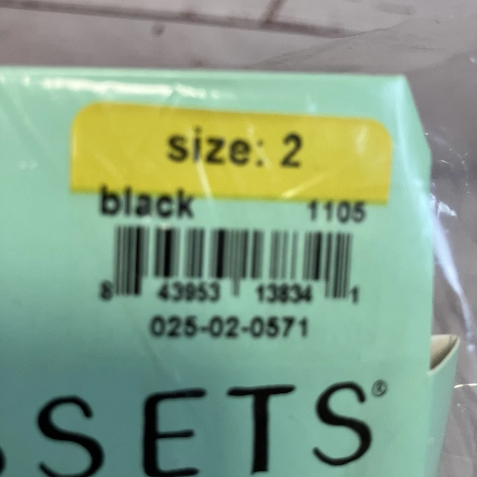 Medias Spanx Assets Flipside Diamante Reversibles Forma Negras Mujer Talla 2 Foto 2 de 4