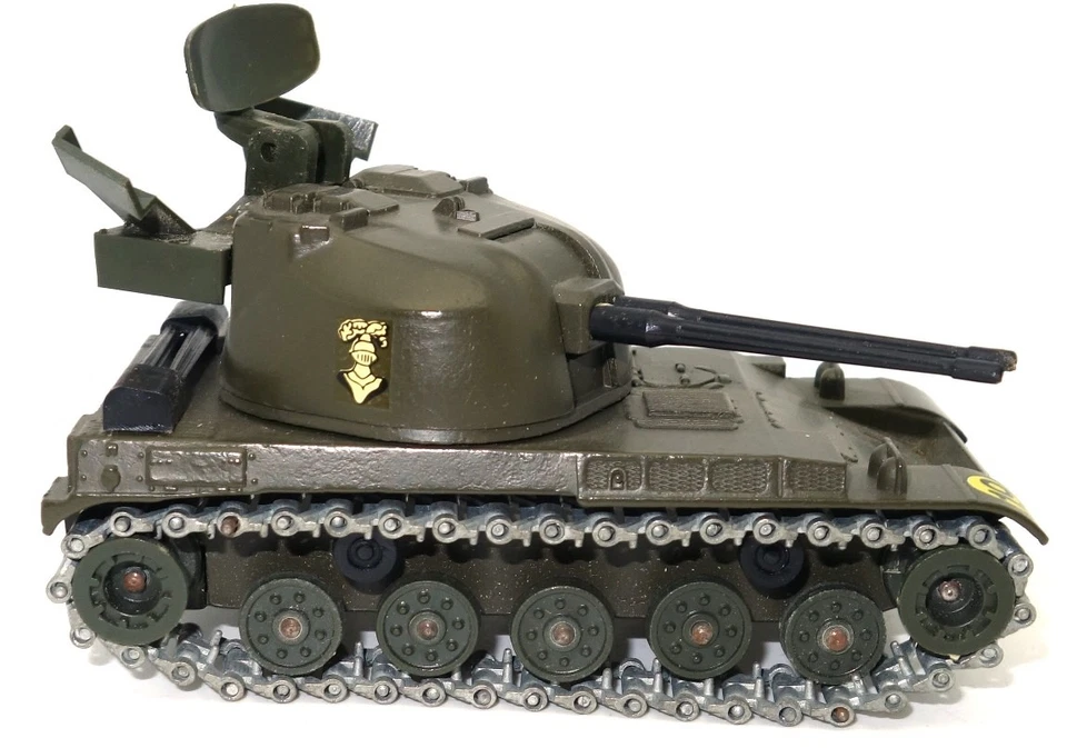 SOLIDO VINTAGE NO. 223 AMX 13 ANTI-AIRCRAFT TANK - MINT BOXED - Image 4 of 4