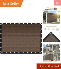 Durable 200 GSM HDPE Shade Fabric 10x14 FT for Outdoor Privacy & Comfort