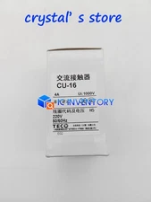 1PCS Brand New TECO CU-16 220VAC Contactor #F