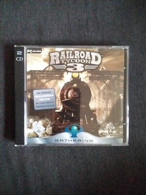 PC-Spiel Railroad Tycoon 3, Simulation, Strategie, Eisenbahn, Zug - TOP
