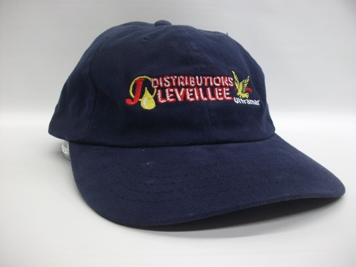 Distributions Leveillee Ultramar French Francais Hat Blue Strapback Baseball Cap