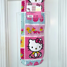 NWT Hello Kitty Easter Spring Time Chicks Silk Touch Throw Blanket 50"x70"