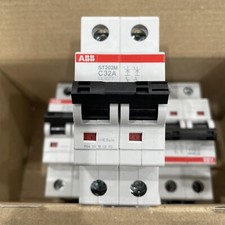 ⚡️ABB ST202M-C32 Miniature Circuit Breaker 2-Pole 32 AMP DIN Rail Mount⚡️