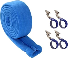 6ft Hose Cover with 4 Holding Clips, Soft Fleece Tubing Wrap Insulator w...