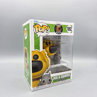 Funko Pop! Disney Pixar - Dug Days #1092 Dug & Squirrel Vinylfigur