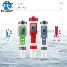 Professional PH/TDS/EC/Temperature Meter Digital Water Quality Monitor Tester