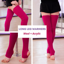 High Thigh Leg Warmers Dance  Ballet LegWarmers  Long Leg Warmers