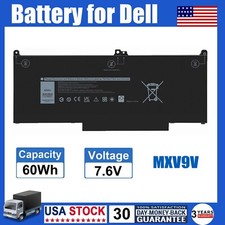 MXV9V Battery For Dell Latitude 5300 5310 7300 7400 5VC2M N2K62 0829MX 7.6V 60Wh