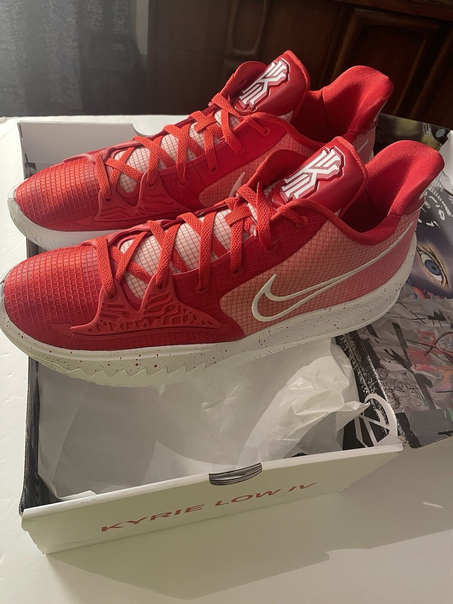 Nike Kyrie 4 Low TB Promo Red White Basketball Shoes DM5041-603 Men’s Size 13.5 NIKE KYRIE 4 LOW TB PROMO RED WHITE [DM5041 603] IRVING  main image 4