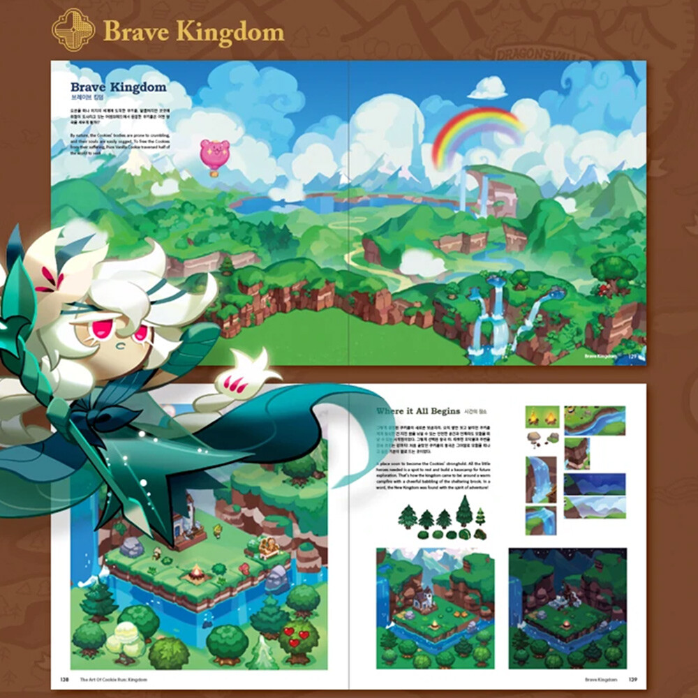 洋書 THE ART OF COOKIE RUN KINGDOM 🍪 The Art of Cookie Run