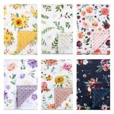 Soft Fleece Baby Blanket Throw Pram Crib Moses Basket Boy Girl Unisex 0+ Month