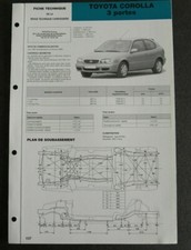 Revue technique Toyota COROLLA