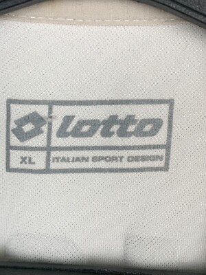 SERBIA AND MONTENEGRO 2006 AWAY FOOTBALL SHIRT #3 JIMOVIC LOTTO JERSEY SIZE XL