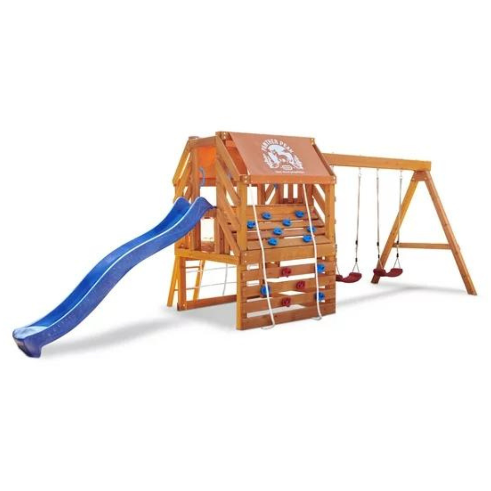 Swing Little Tikes Playset With Slide Little Tikes Real Wood