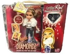 2006 BRATZ Fashion DIAMONDZ YASMIN Doll Set New In Box Rare! With Necklace!