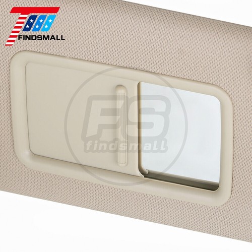 2x Sun Visor w/Mirror Beige Right+Left Side For Hyundai Elantra MD 2011-2015 NEW - Picture 2 of 9