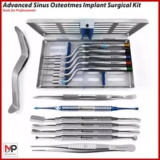 Bone Preparation Osteotomy Tools Kit Dental Implant Placement Bone Grafting