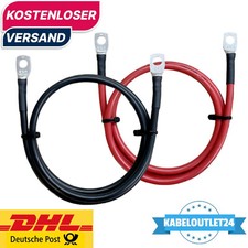  Batteriekabel  H07V-K Rot / Schwarz 16 25 35...
