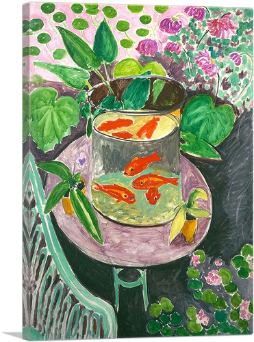 ARTCANVAS Goldfish 1911 Canvas Art Print by Henri Matisse - Picture 12 of 15