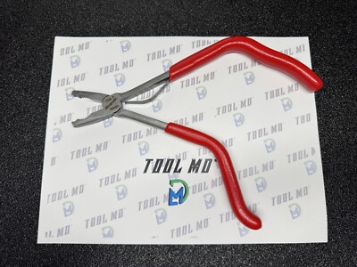 Snap-on Tools USA NEW RED Long Pistol Grip Needle Nose Pliers