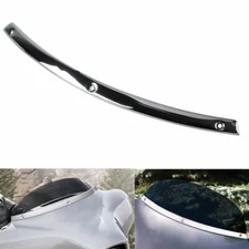 Windshield Windscreen Trim For Harley Touring Road Glide Road King '96-13 Chrome