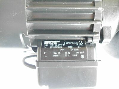 NEW BRINKMANN Pump KTB 52/250-ZX | eBay