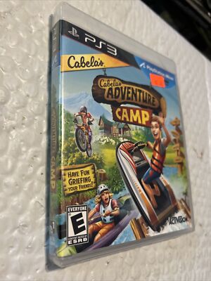 Cabela's Adventure Camp (Sony PlayStation 3, 2011)  Brand New Factory Sealed