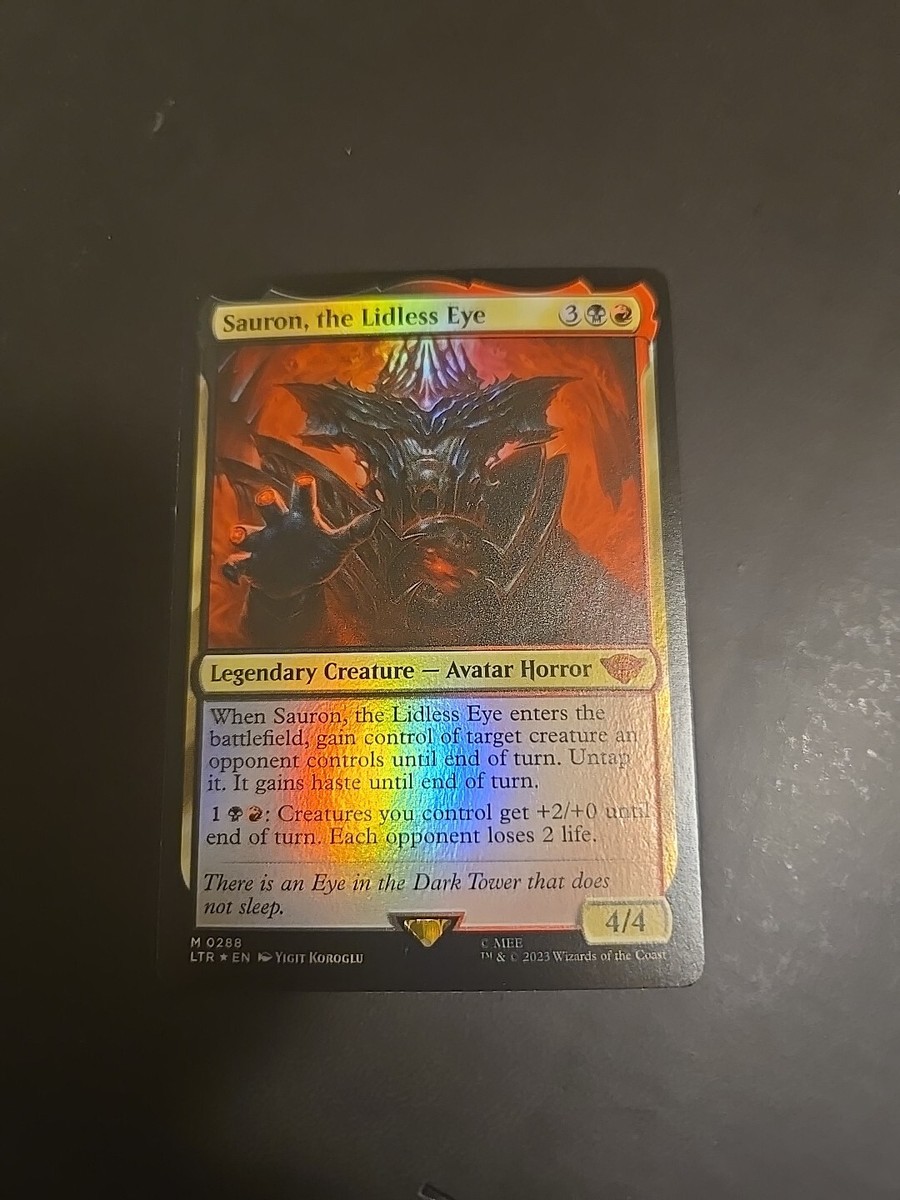 Sauron, the Lidless Eye Universes Beyond: the Lord of the