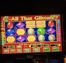 WMS BB1 ALL THAT GLITTERS SLOT MACHINE GAME CARD & OS SOFTWARE SET POPULAR GAME