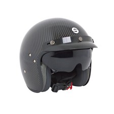 Open Face Helmet ECE Sparco CLUB J1 Carbon Edition XS