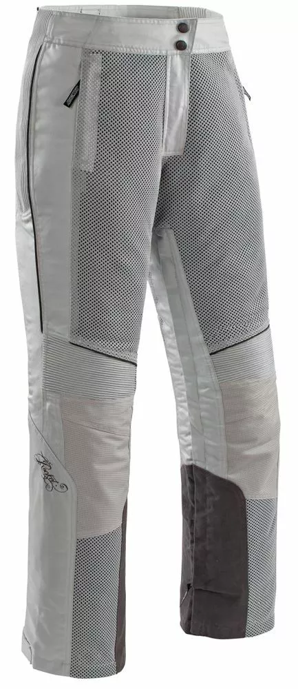 Joe Rocket Cleo Elite Mesh Pants Ladies Silver LG eBay