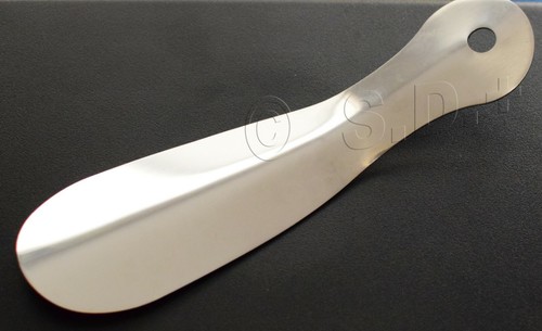Metal ShoeHorn Professional Shoe-horn Stainless Steel Shoespooner 7.5" Long - Picture 4 of 7