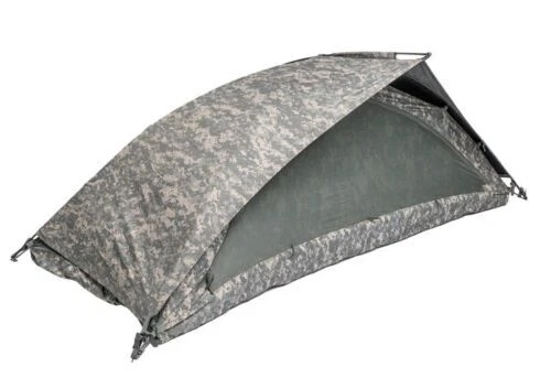 USGI US MILITARY ISSUE ORC INDUSTRIES ACU ONE MAN TENT IMPROVED