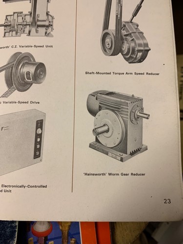 Fenner vintage bearing unit booklet - Picture 2 of 2