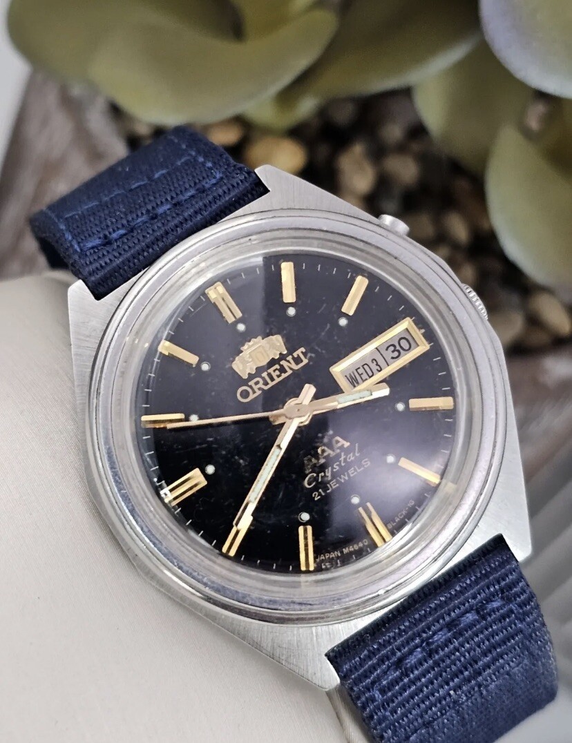 ORIENT TriStar CRYSTAL AAA Automatic Vintage Watc… - image 2