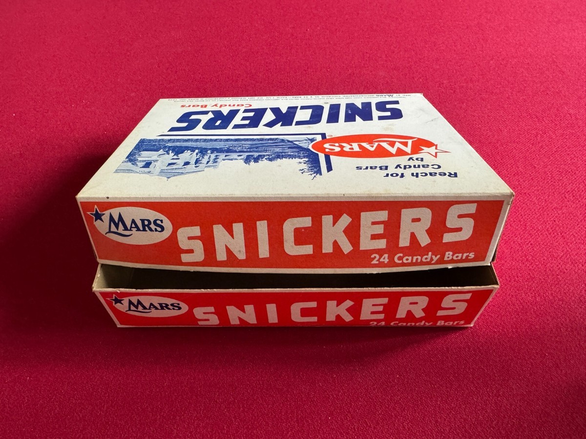 1958, SNICKERS, Original Display Box (Scarce / Vintage) | eBay